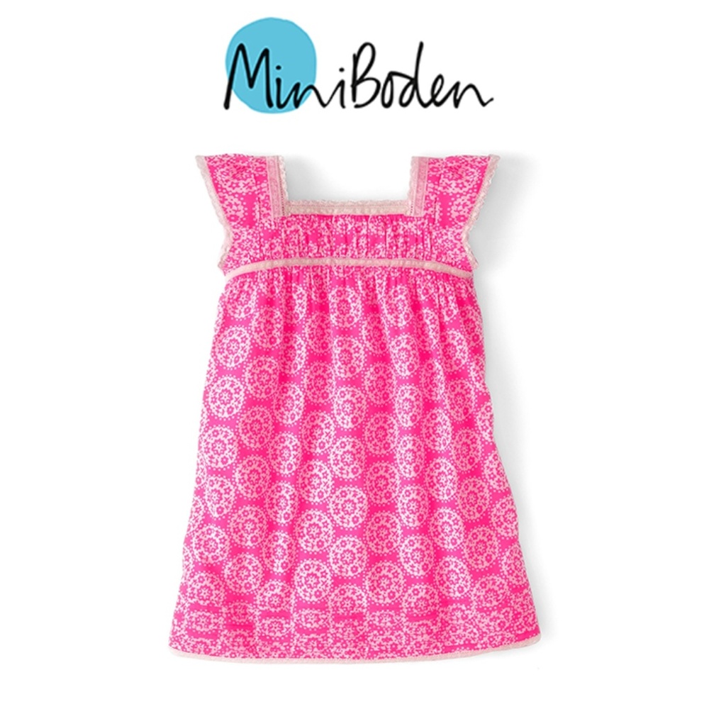 Mini BODEN Ruffle Dress 7-8y